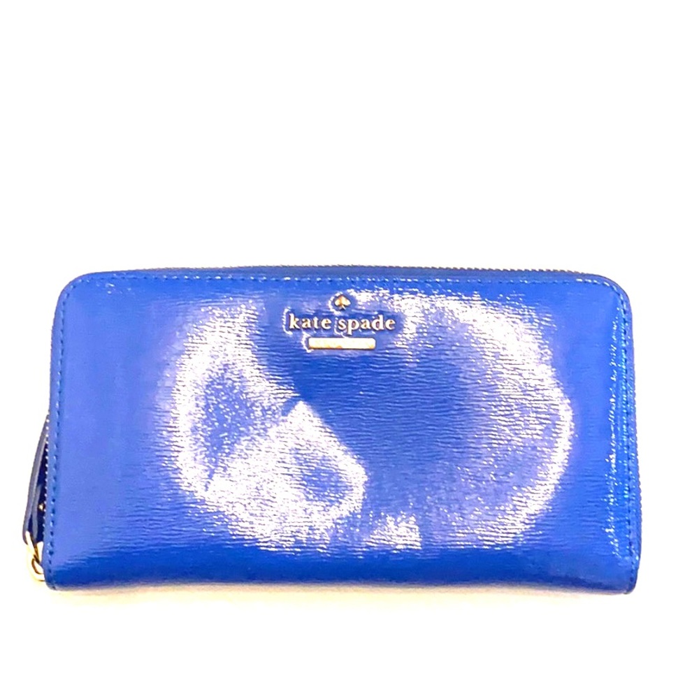 Minimally used, blue Kate Spade wallet